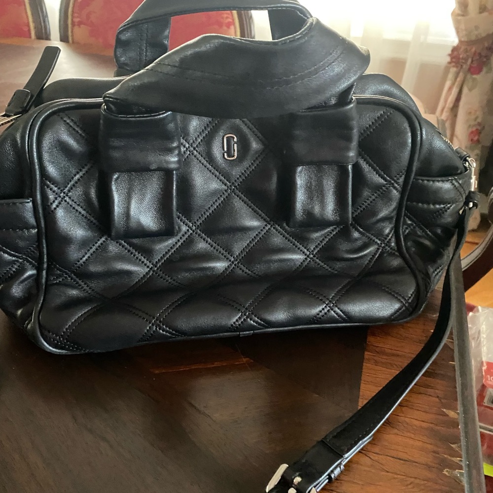 Marc Jacobs black leather woman’s handbag